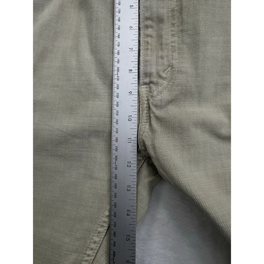 Levi's 505 Shorts Men's 40 Khaki Beige Classic Fit Red Tab Denim